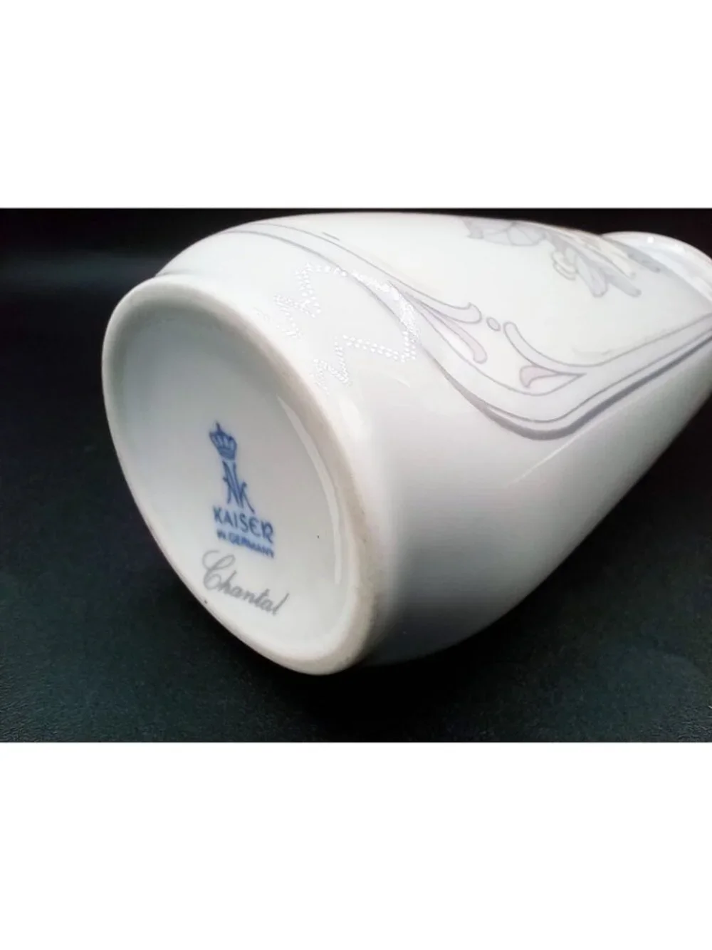 Porcelain Bud Vase AK Kaiser Chantal Floral 6